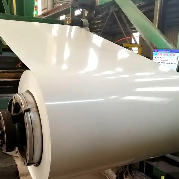 PVDF color coated white aluminum coil for construction